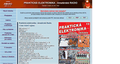 Desktop Screenshot of amaro.cz
