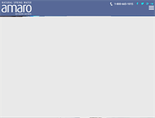 Tablet Screenshot of amaro.ca